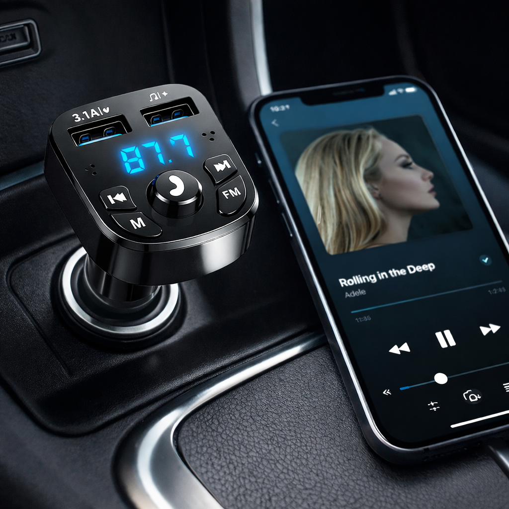 Bluetooth Car FM Transmitter