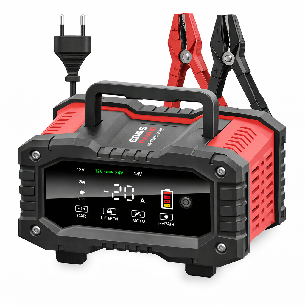 12V/24V Fully Automatic Smart Battery Charger